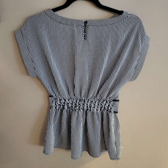 Monteau Chevron Blouse, size S - Picture 2 of 10